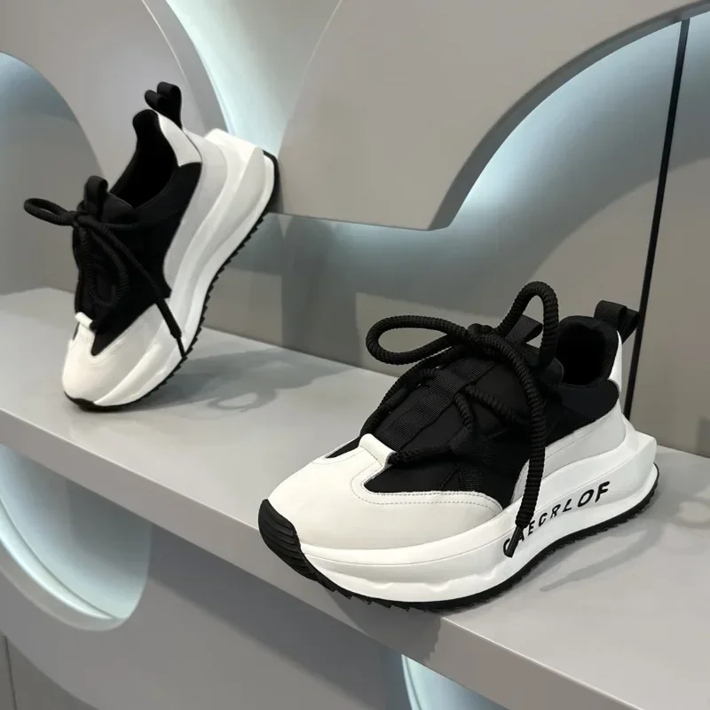 Mens Fashion Autumn 2025 - Męskie Sneakersy Wiosna 2025 Modne Wygodne