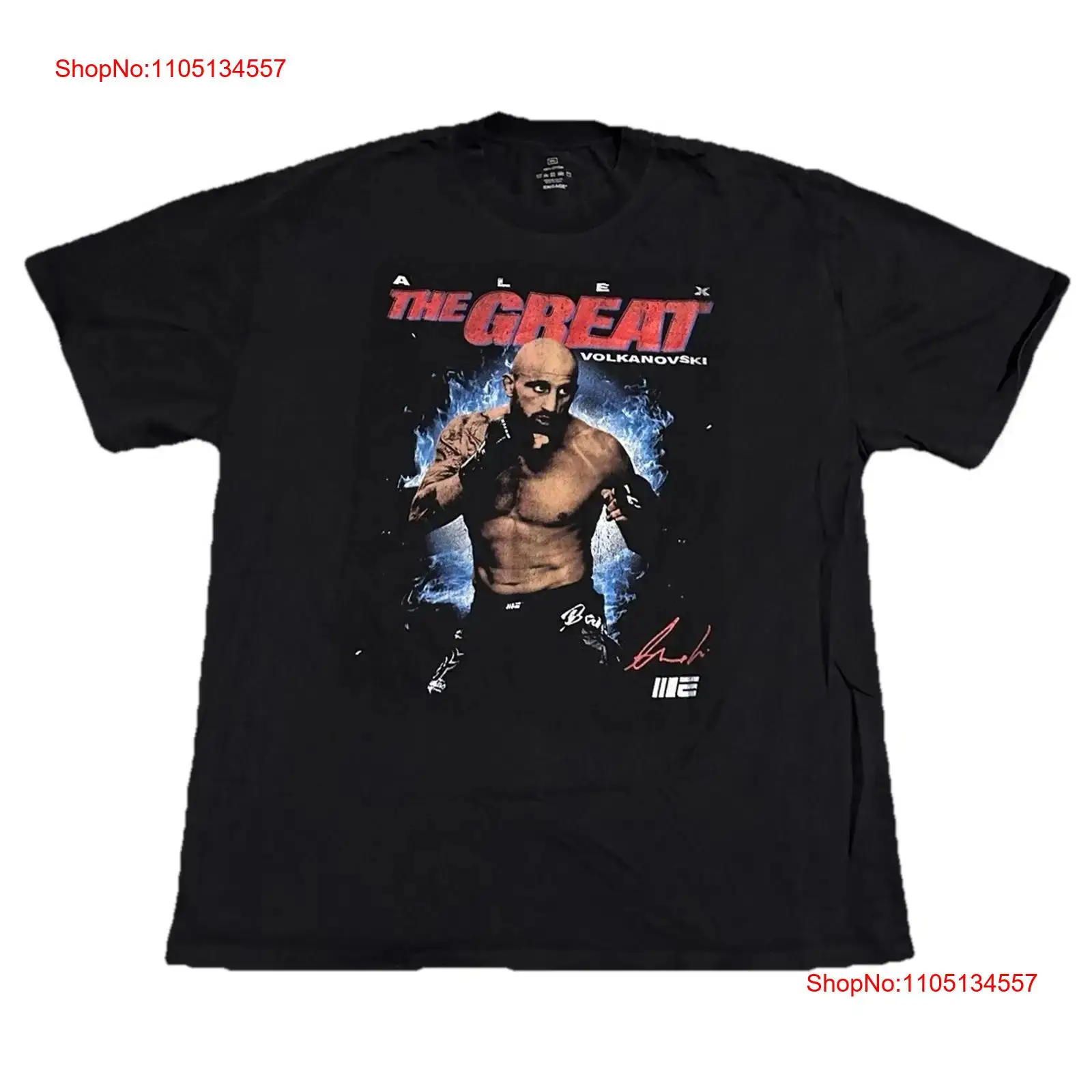 Men'S Fashion Xxl - Koszulka Alexander The Great Volkanovski Dwustronna