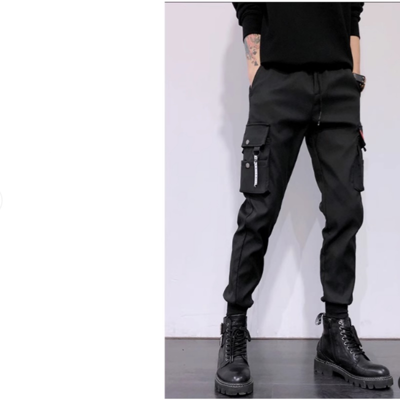 Men'S Fashion Pants 2025 - Spodnie męskie cargo 2025, modne, jednokolorowe,