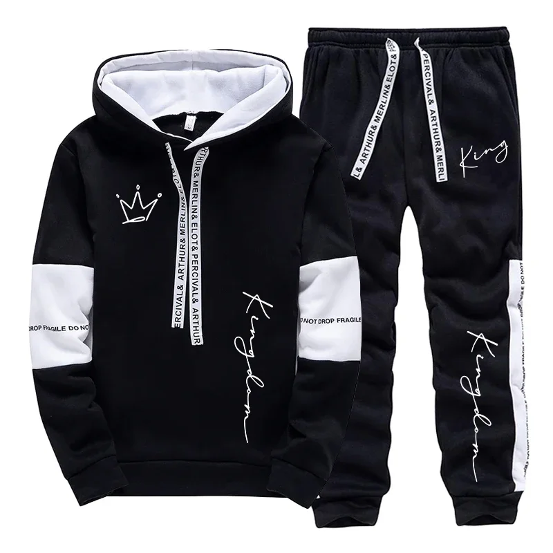 Men'S Fashion Usa - Męski zestaw: bluza z kapturem i