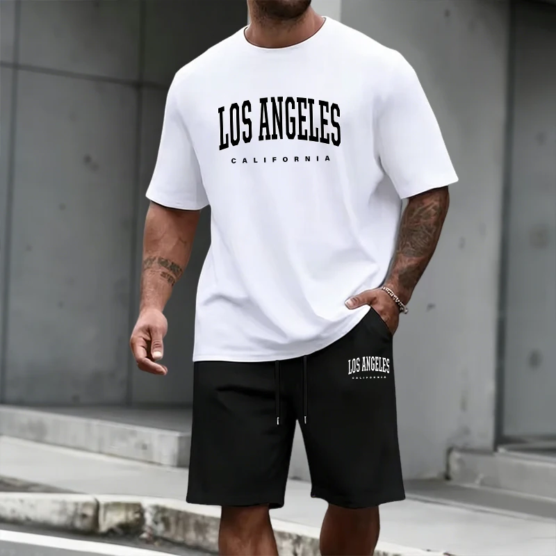 Men'S Fashion Looks - Męski dres: koszulka z krótkim rękawem