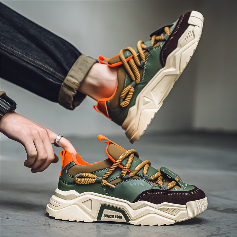 Mens Fashion Autumn 2025 - Nowe męskie sneakersy casualowe, moda wiosna
