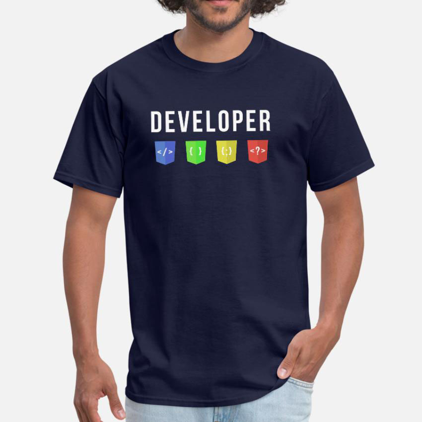 Men'S Fashion Website - Web Developer t-shirt Javascript Website letnia
