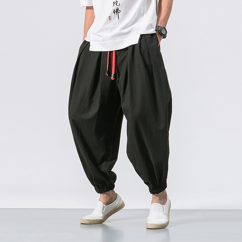 Men'S Fashion Pants 2025 - Męskie spodnie haremki 2025, modne, luźne,