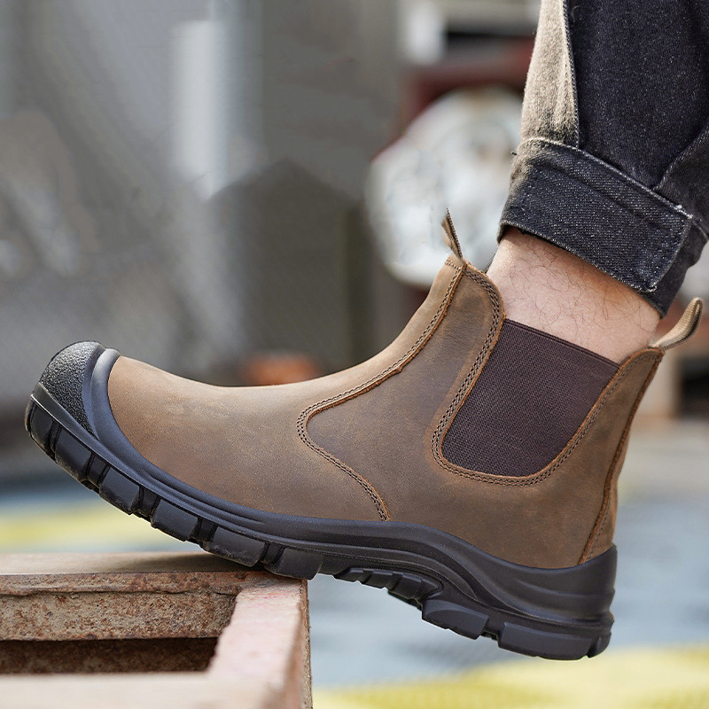 Men'S Fashion For 45 Years Old - Męskie buty robocze z metalowym podnoskiem