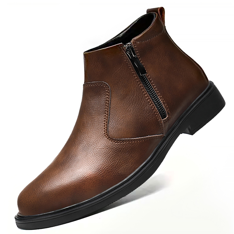 Men'S Fashion For 45 Years Old - Jesienne i zimowe nowe skórzane buty