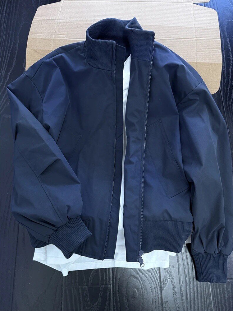 Harrington Jacket - Męska kurtka bomberka Cleanfit w kolorze