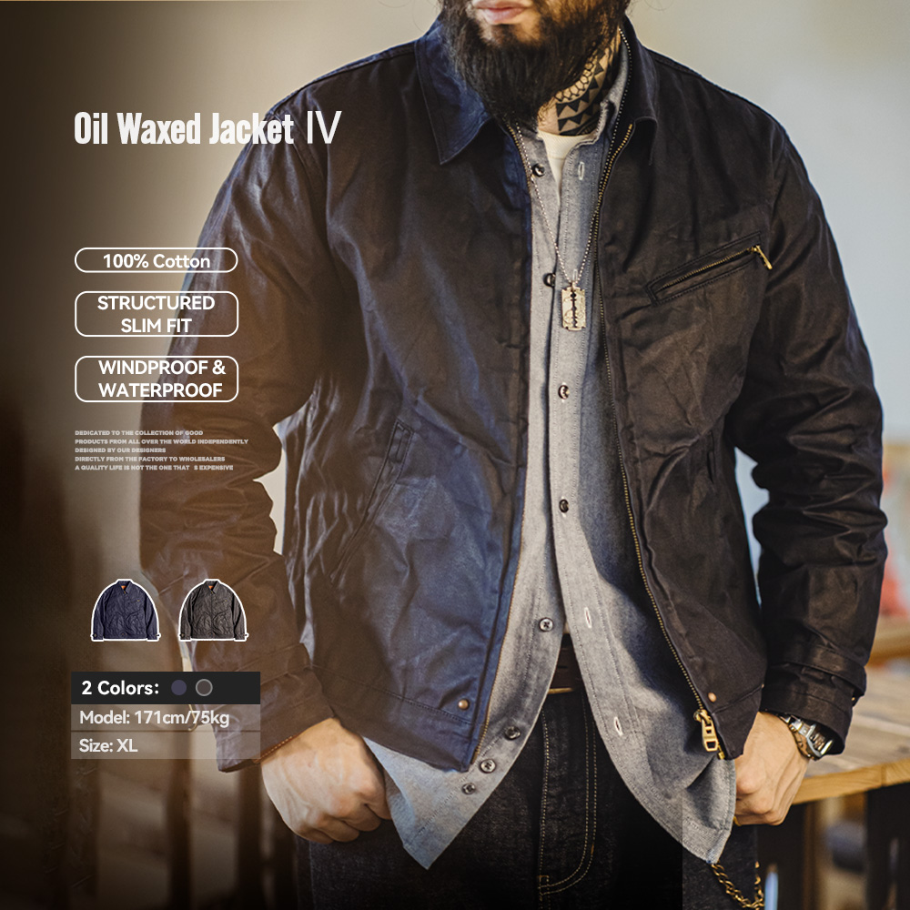 Harrington Jacket - Męska kurtka Maden Vintage IV z