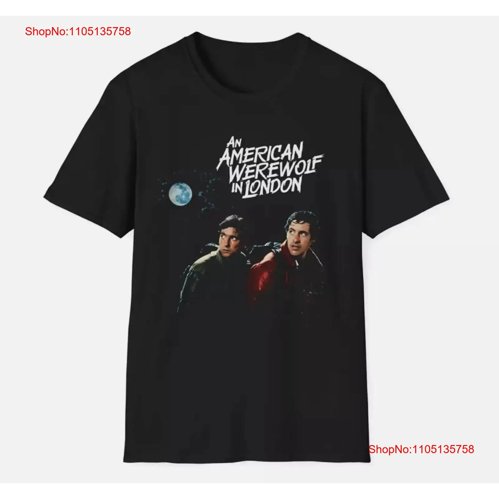 Poster Men Fashion - Koszulka z plakatem filmu Amerykański wilkołak