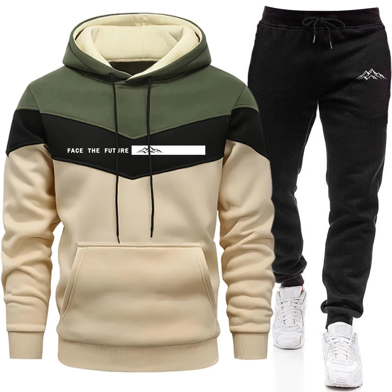Men'S Fashion Usa - Dres męski, modny, casualowy, z kapturem,