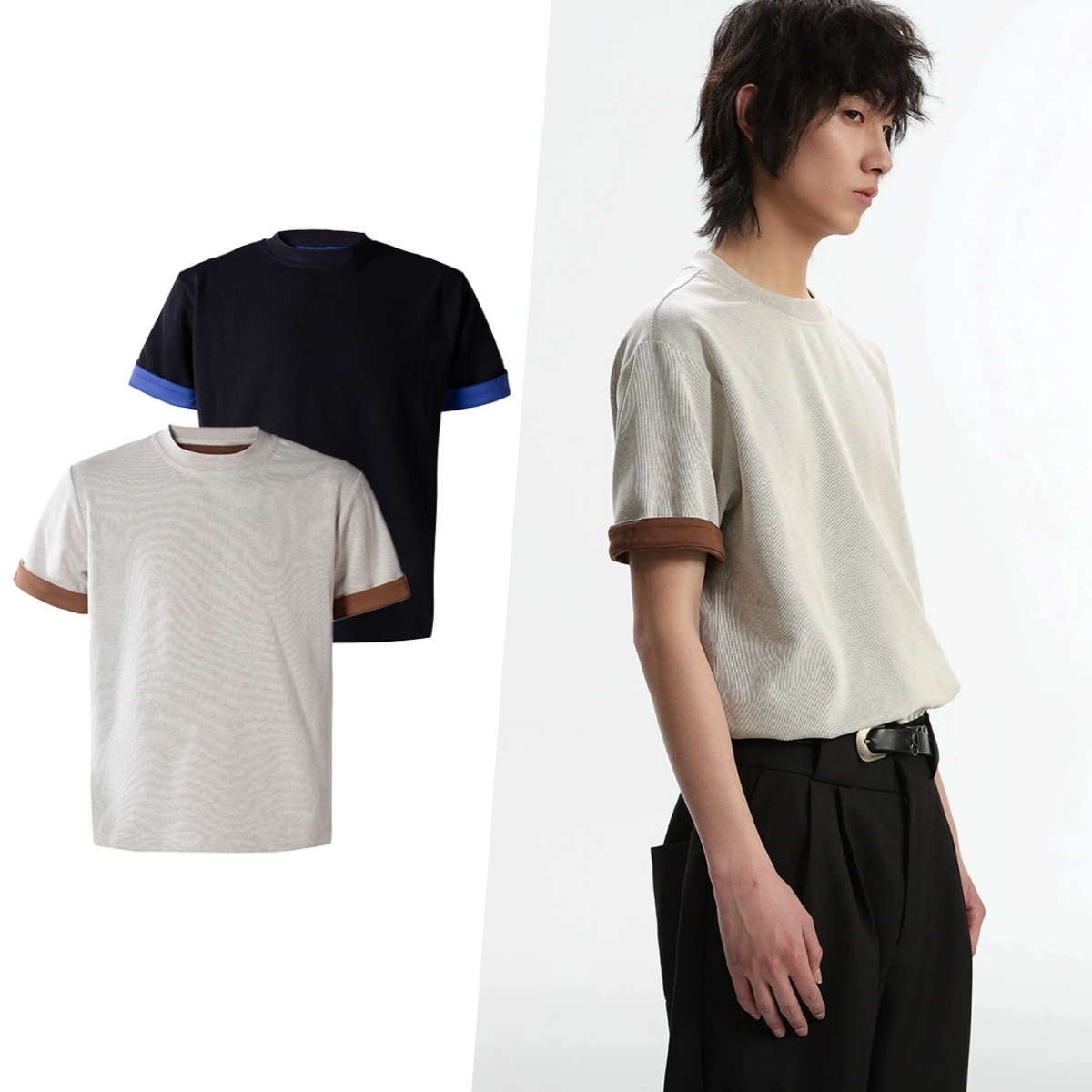 Men'S Fashion Reviews - Koszulka męska z krótkim rękawem, okrągły