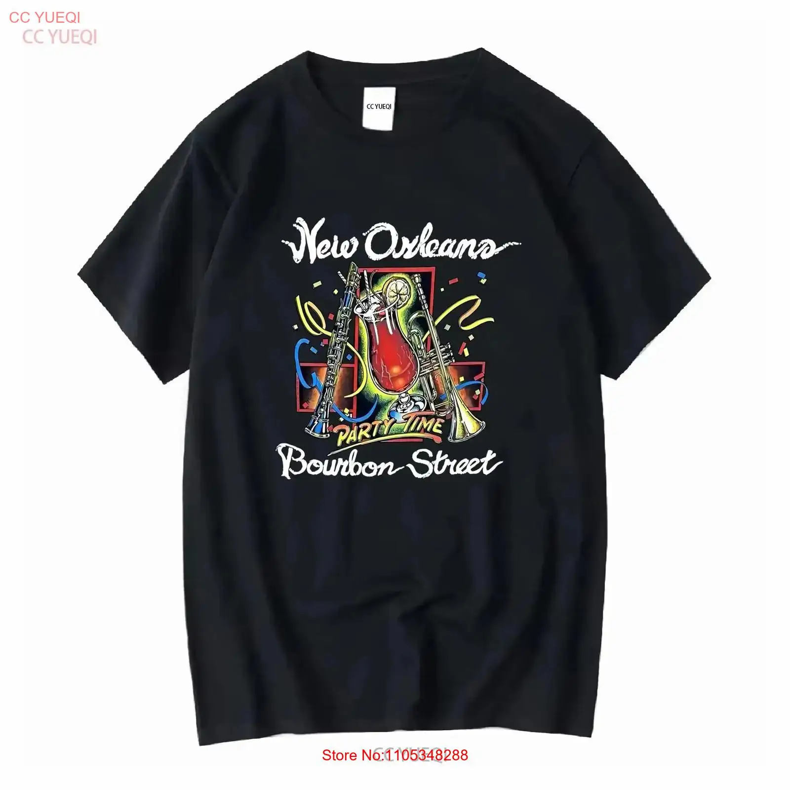 Men'S Fashion Xxl - Koszulka męska Vintage New Orleans Bourbon