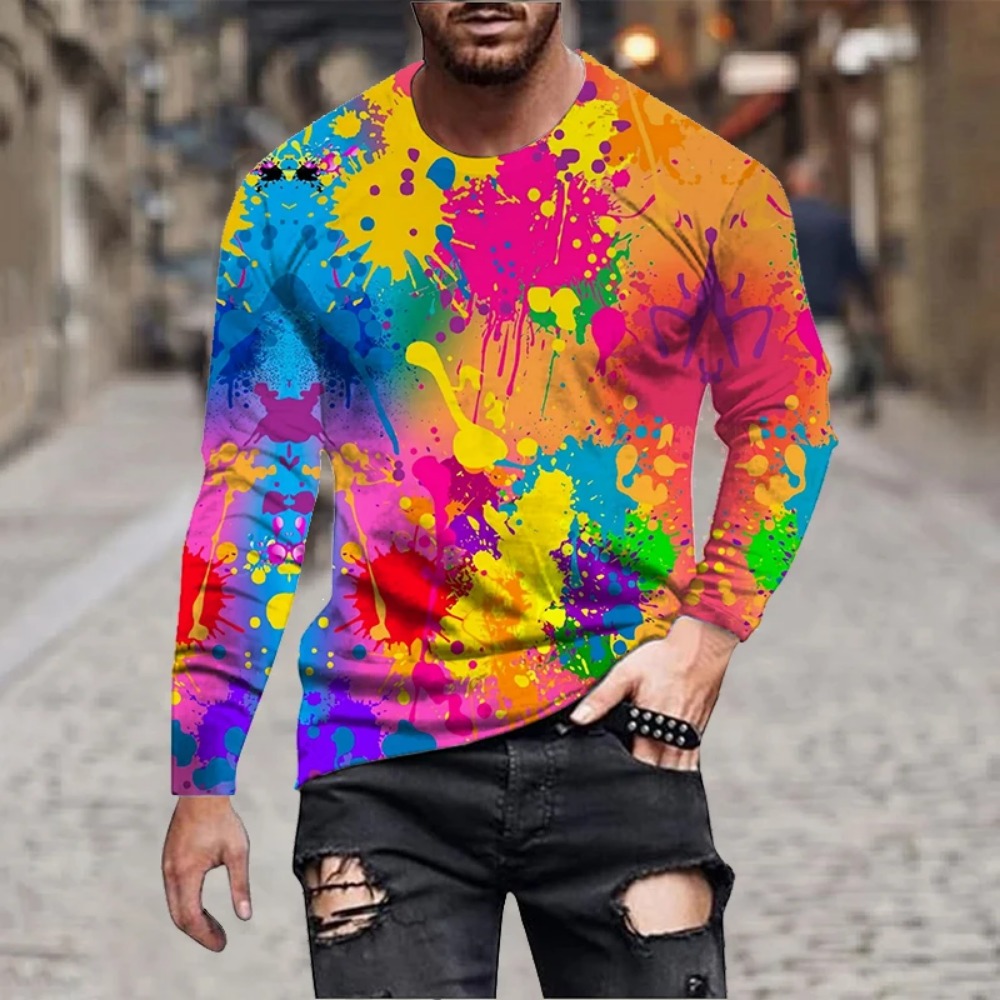 Męska koszulka z długim rękawe – Men'S Fashion T Shirts recenzja i cena