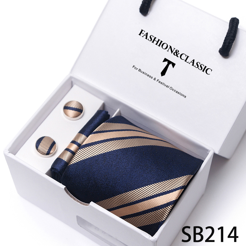 Elegancki zestaw krawatów dla  – Men'S Fashion For Wedding recenzja i cena