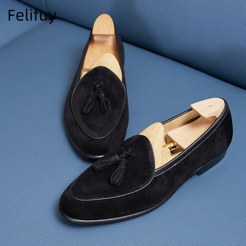 Męskie mokasyny z frędzlami, b – Men'S Fashion For Wedding recenzja i cena
