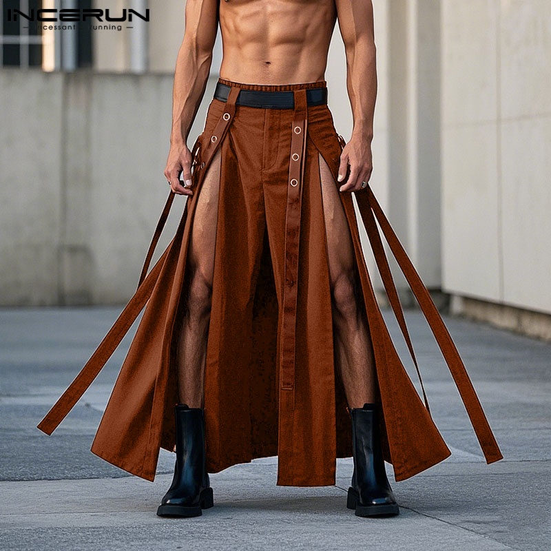 INCERUN męskie spódnice jednol – Men'S Fashion Pants 2025 recenzja i cena