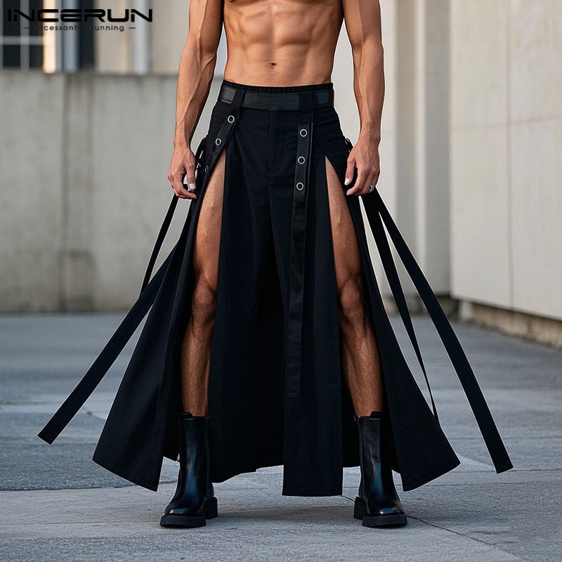 INCERUN męskie spódnice jednol – Men'S Fashion Pants 2025 recenzja i cena