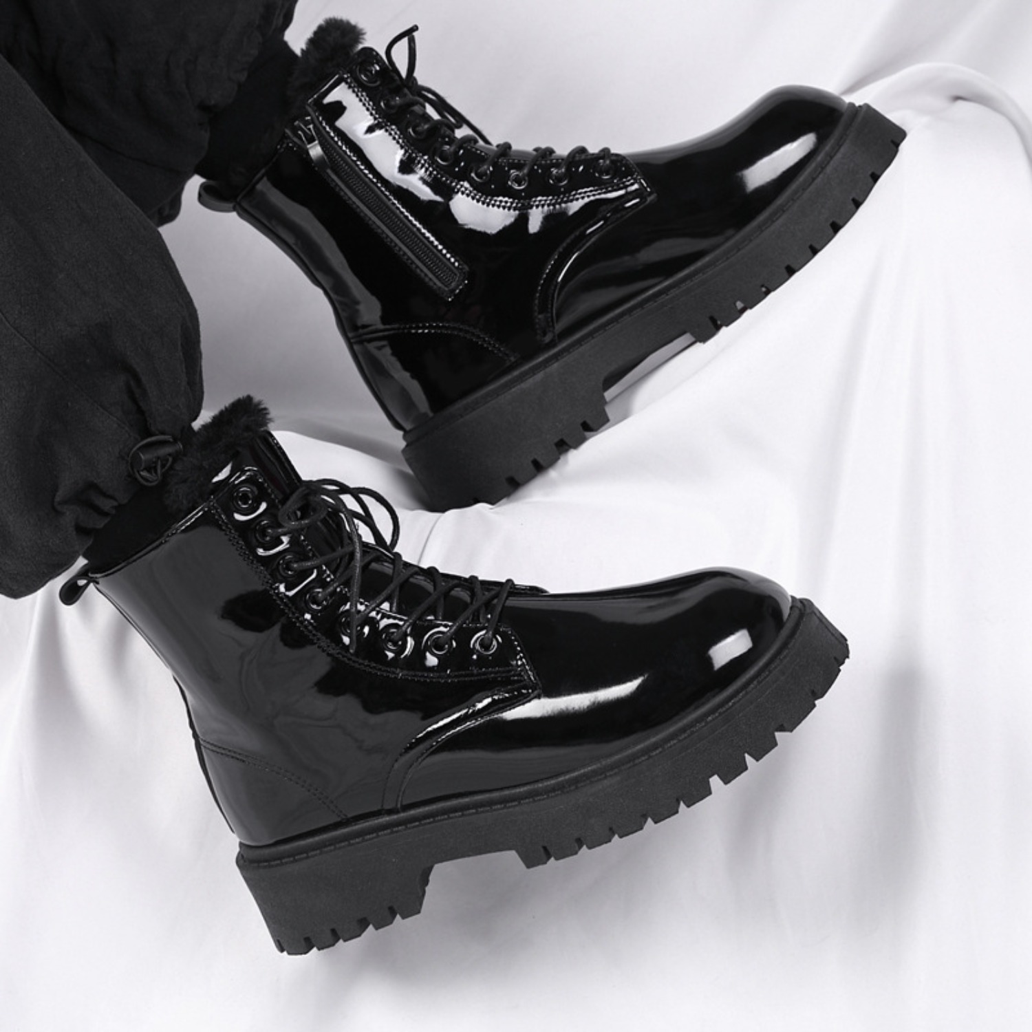 Męskie ciepłe pluszowe buty z  – Men'S Fashion For 45 Years Old recenzja i cena