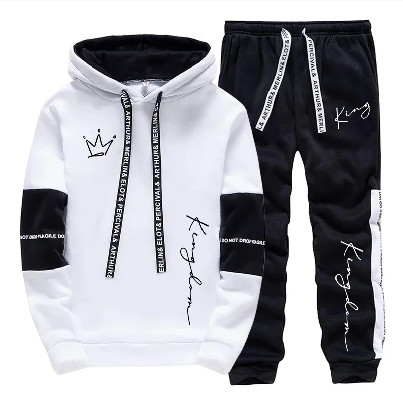 Męski zestaw: bluza z kapturem – Men'S Fashion Usa recenzja i cena