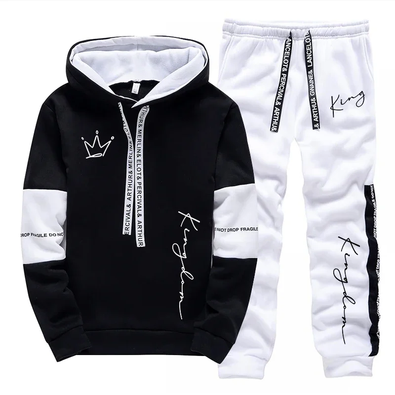 Męski zestaw: bluza z kapturem – Men'S Fashion Usa recenzja i cena