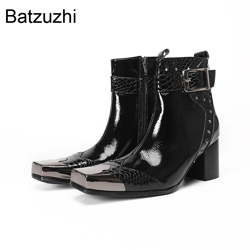 Batzuzhi, buty na obcasie 7 cm – Men'S Fashion For Wedding recenzja i cena