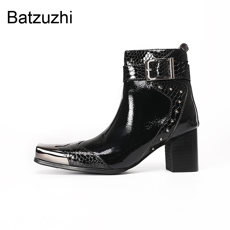 Batzuzhi, buty na obcasie 7 cm – Men'S Fashion For Wedding recenzja i cena