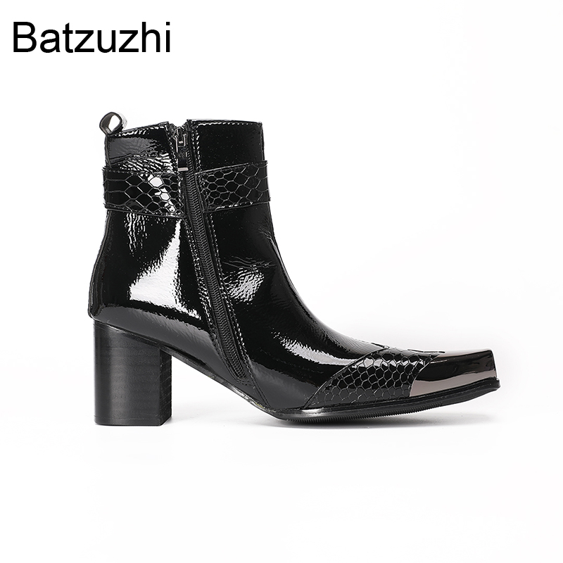 Batzuzhi, buty na obcasie 7 cm – Men'S Fashion For Wedding recenzja i cena