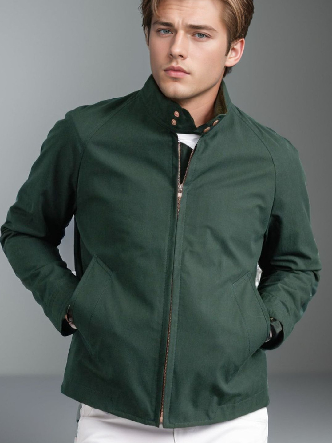 Męska kurtka zapinana na zamek – Harrington Jacket recenzja i cena