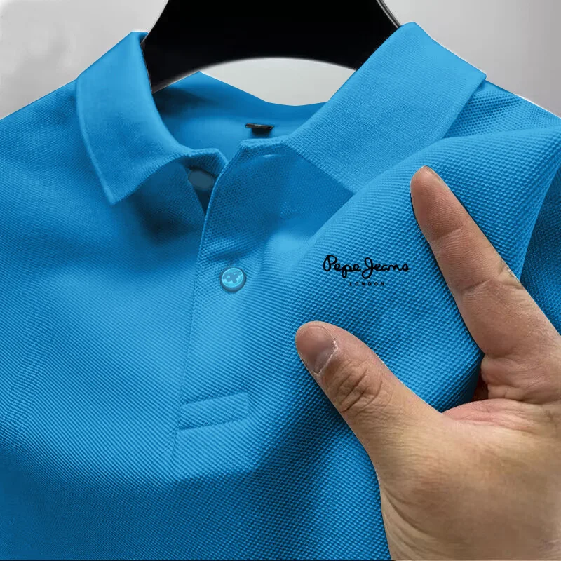 Męska koszulka polo z krótkim  – Men'S Fashion Golf Clothing recenzja i cena