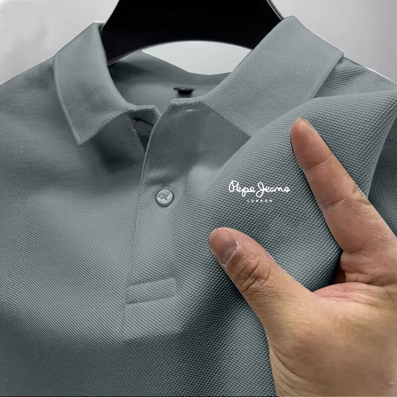Męska koszulka polo z krótkim  – Men'S Fashion Golf Clothing recenzja i cena
