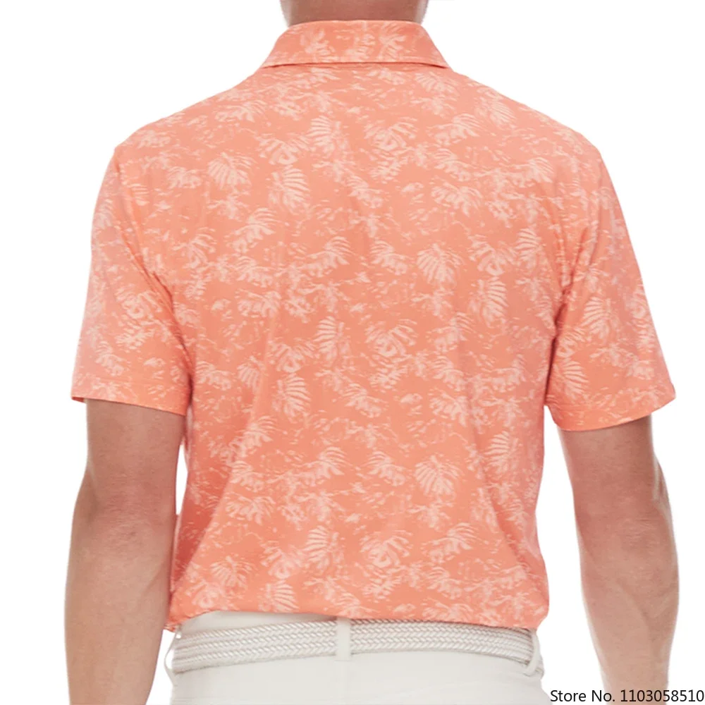 Letnia koszulka golfowa męska, – Men'S Fashion Golf Clothing recenzja i cena