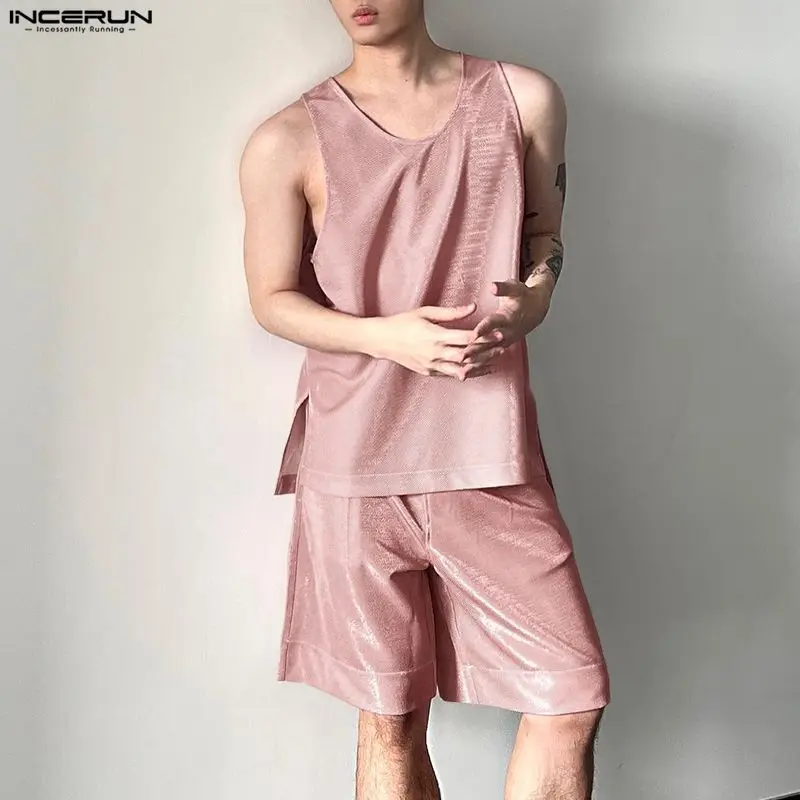 INCERUN Męskie Komplety Błyszc – Men'S Fashion Usa recenzja i cena