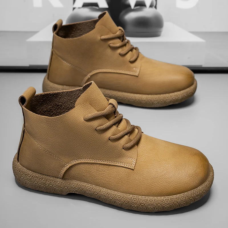 Męskie botki do kostki, brązow – Men'S Fashion For 45 Years Old recenzja i cena
