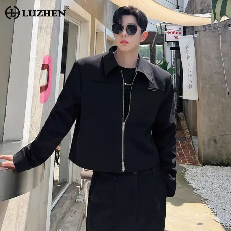 LUZHEN moda wiosna nowy jednol – Men'S Fashion Reviews recenzja i cena