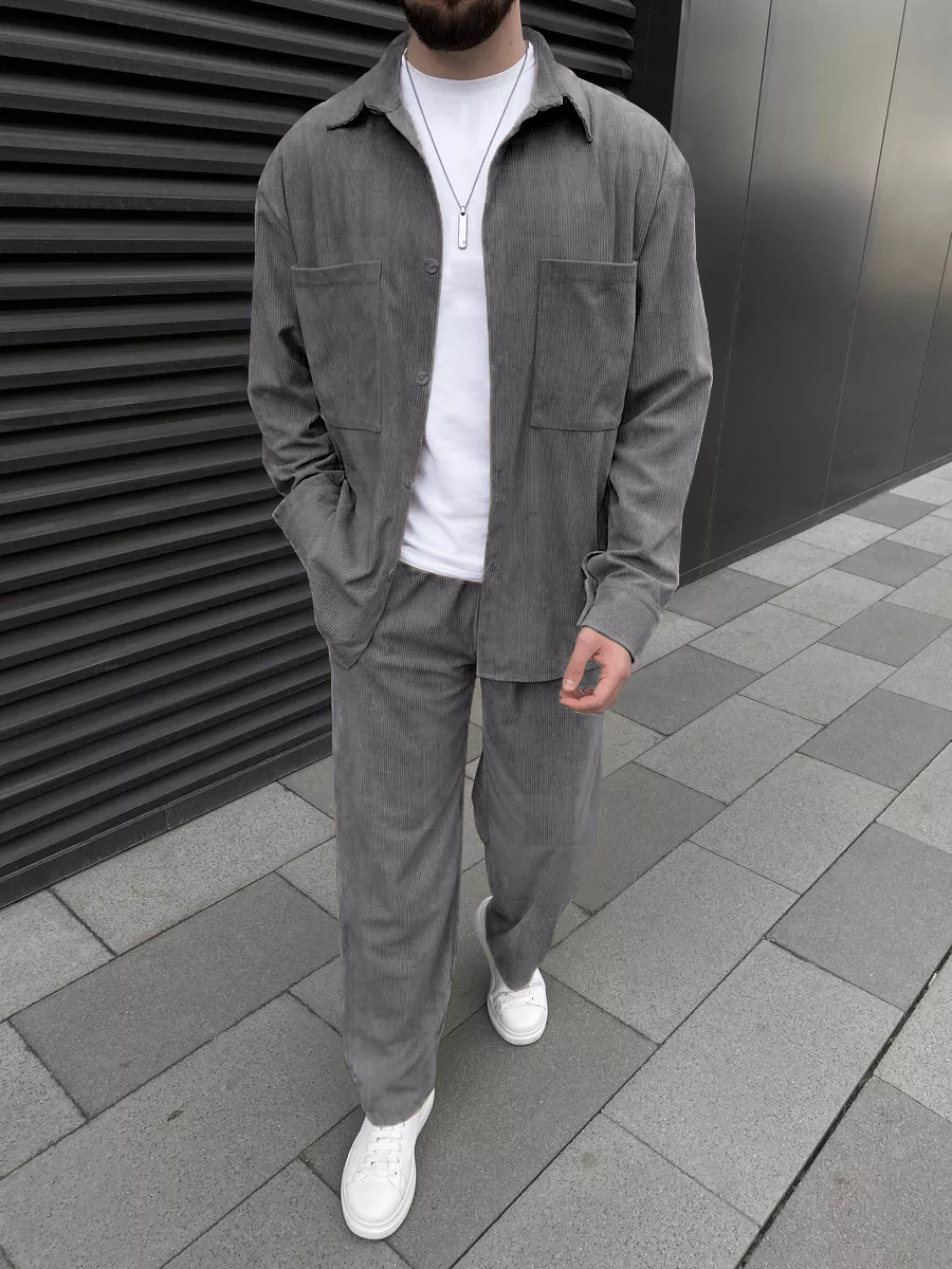 Męski dwuczęściowy zestaw z tk – Men'S Fashion Looks recenzja i cena