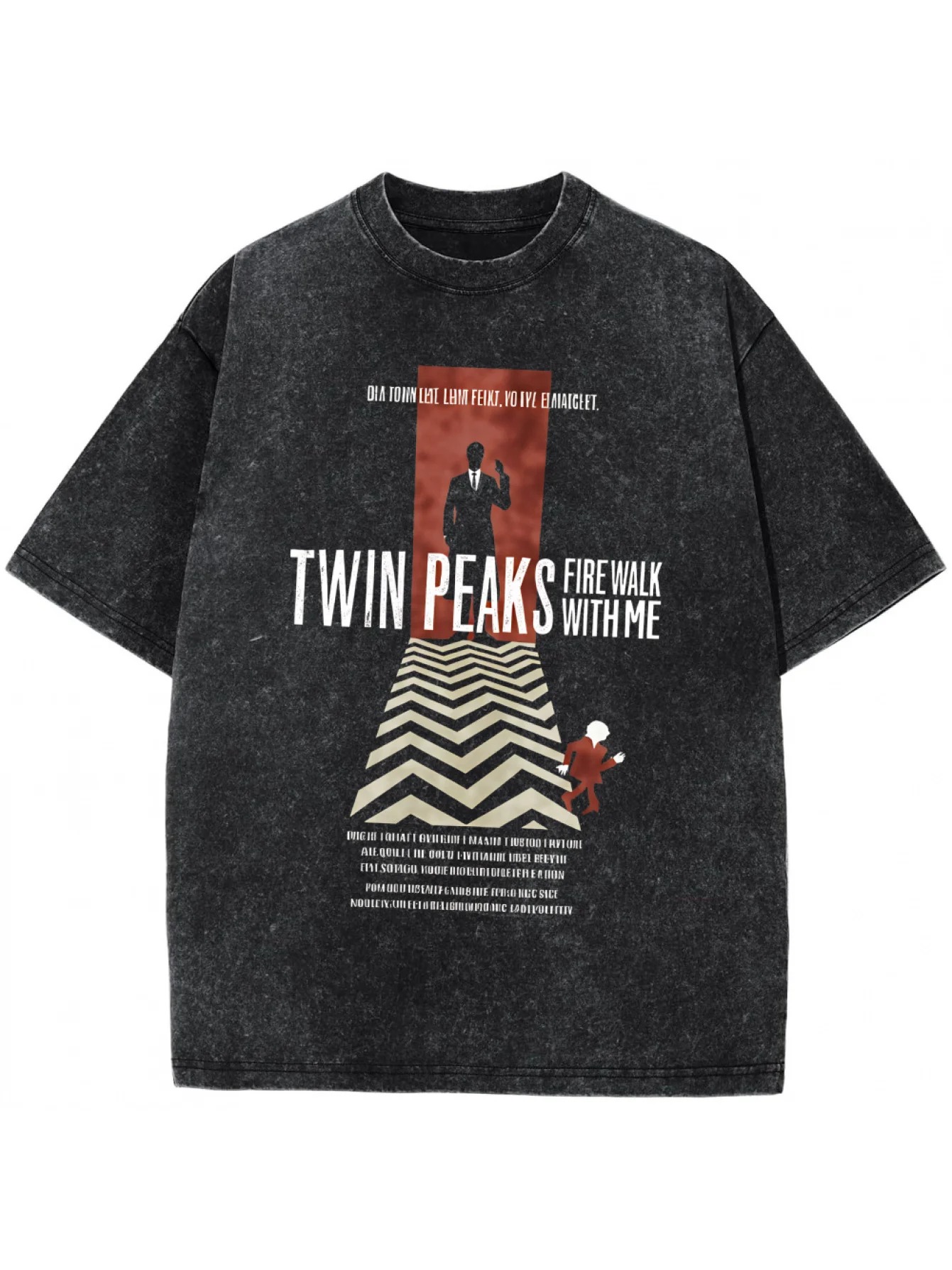 Koszulka Twin Peaks z serialu  – Poster Men Fashion recenzja i cena