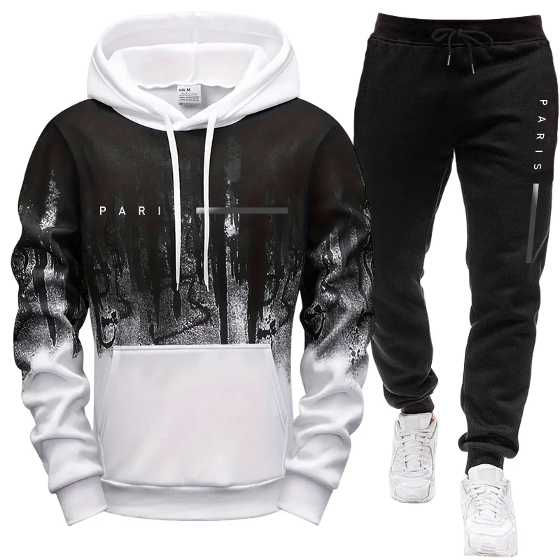 Męski zestaw/bluza z kapturem/ – Men'S Fashion Usa recenzja i cena
