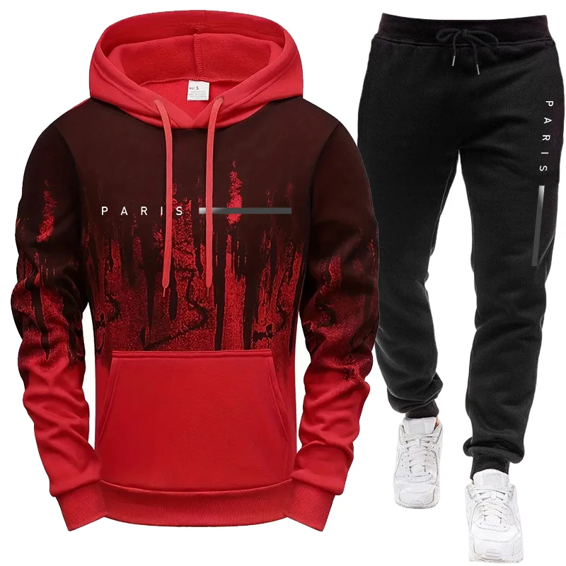Męski zestaw/bluza z kapturem/ – Men'S Fashion Usa recenzja i cena