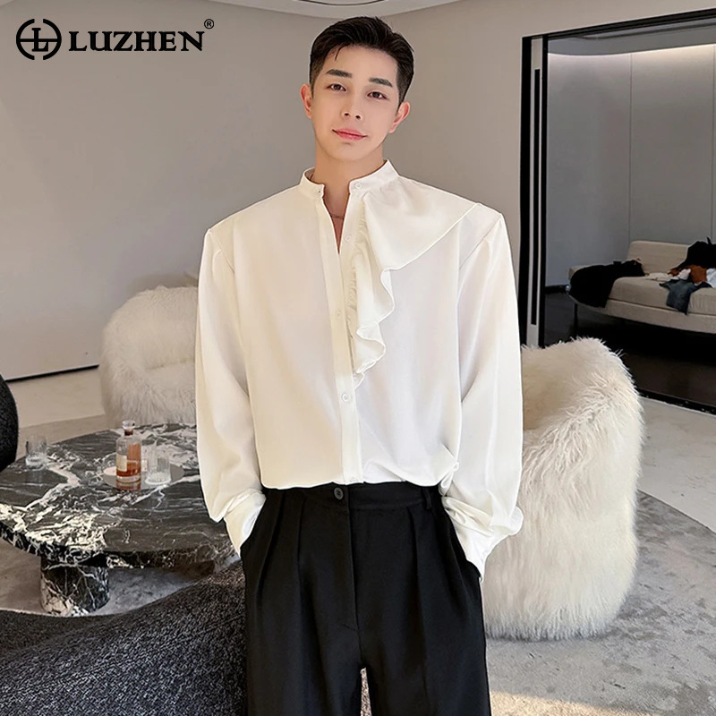 LUZHEN Design Długa Nowa Modna – Men'S Fashion Reviews recenzja i cena