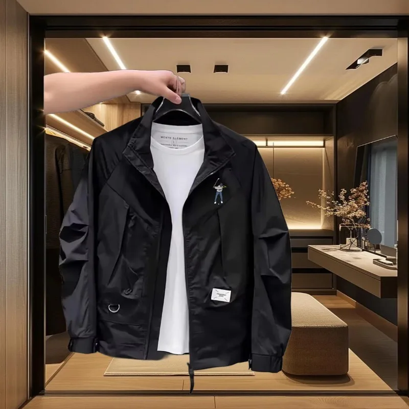 Koreańska kurtka golfowa męska – Men'S Fashion Golf Clothing recenzja i cena