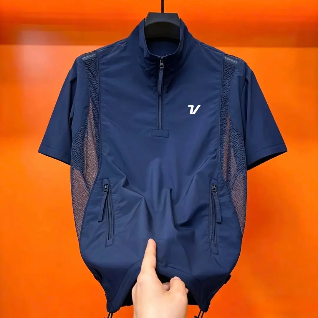 Męska koszulka golfowa czarna  – Men'S Fashion Golf Clothing recenzja i cena