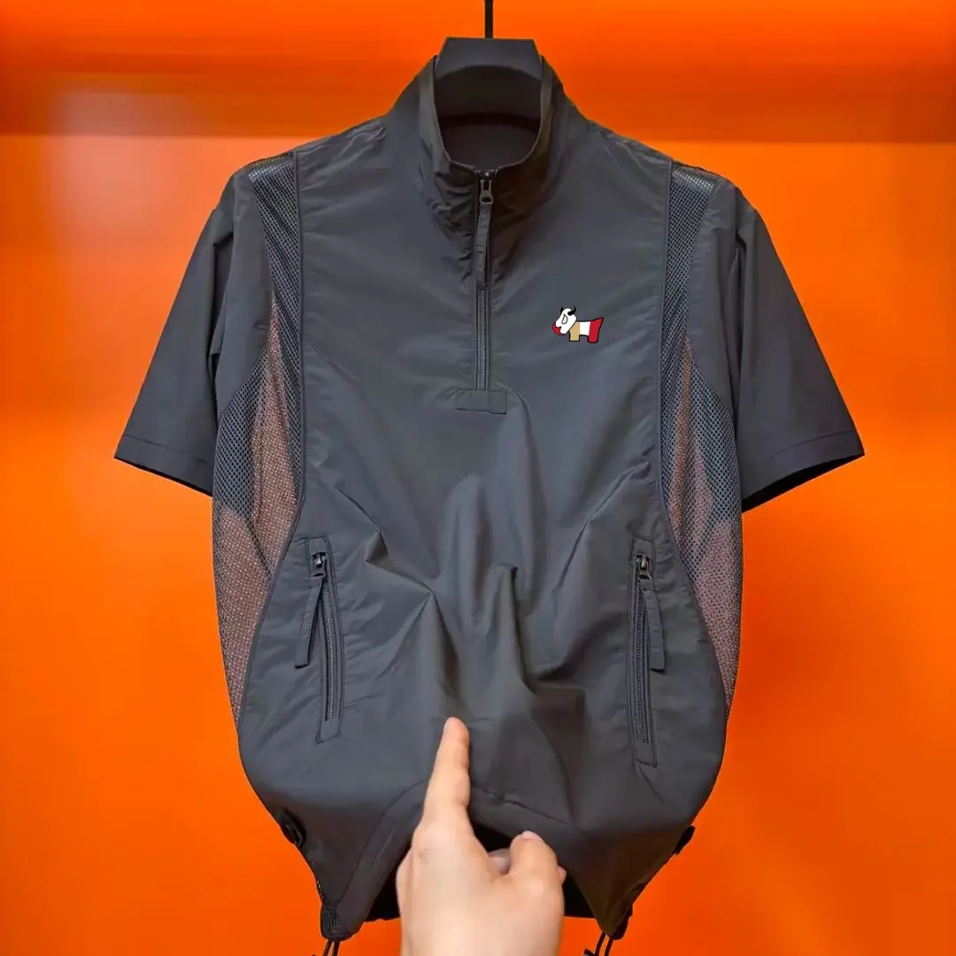 Męska koszulka golfowa czarna  – Men'S Fashion Golf Clothing recenzja i cena