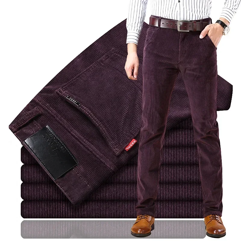 Męskie spodnie sztruksowe na w – Men'S Fashion Pants 2025 recenzja i cena