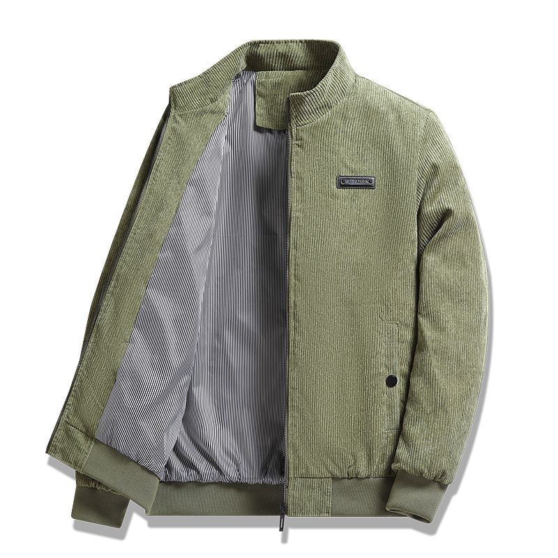 Męska jesienna kurtka sztrukso – Harrington Jacket recenzja i cena