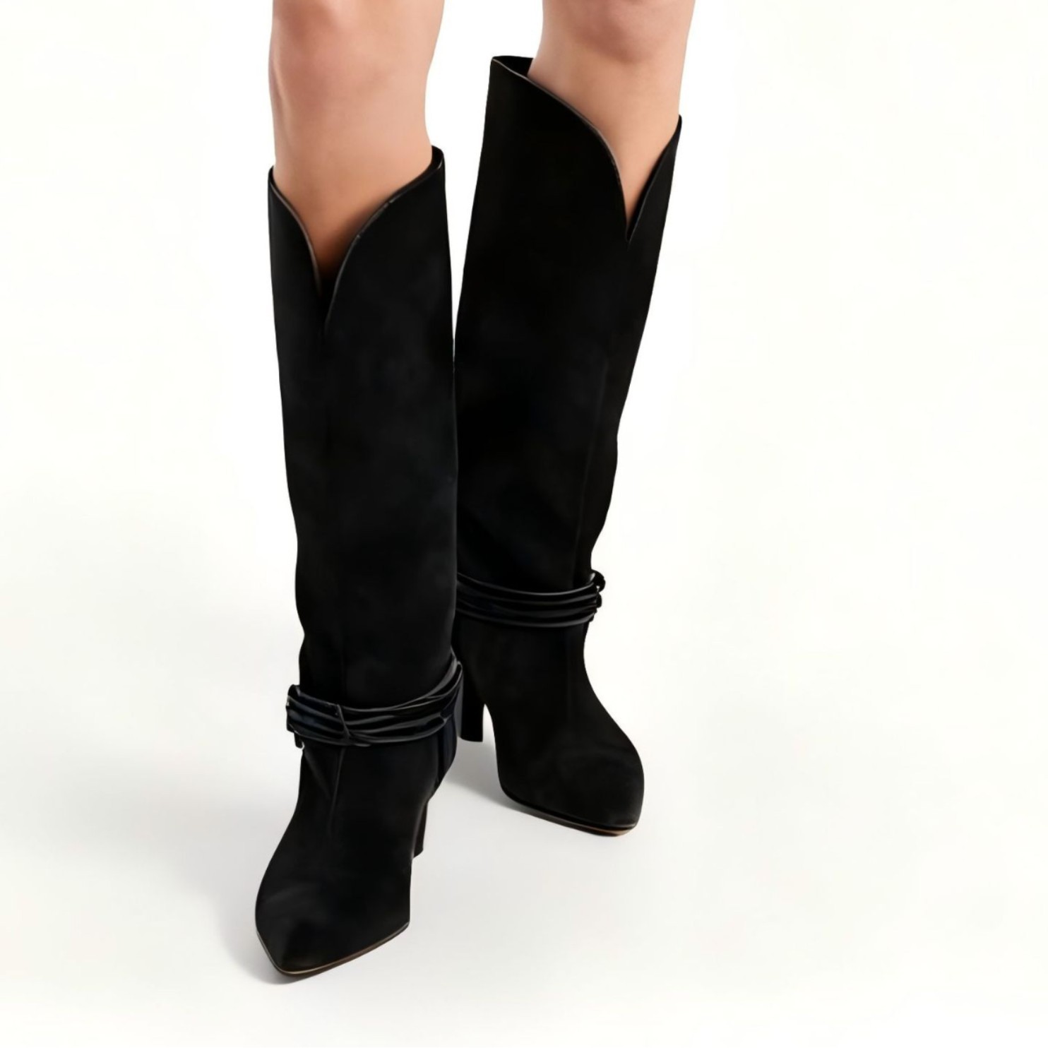 Damskie zamszowe kozaki do kol – Men'S Fashion Looks recenzja i cena