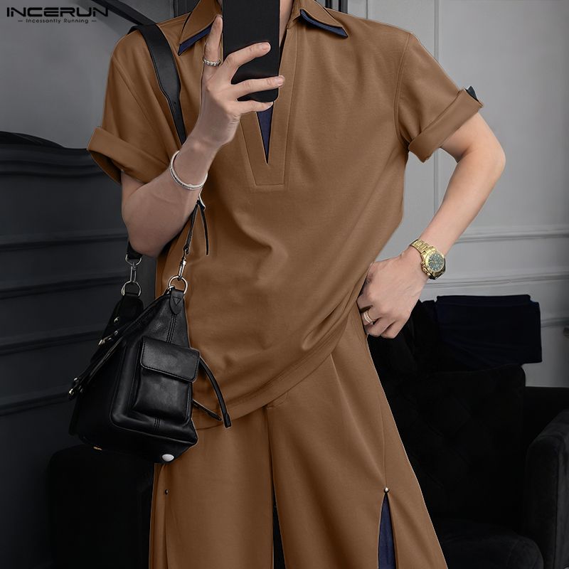 Męskie zestawy patchworkowe z  – Men'S Fashion Usa recenzja i cena