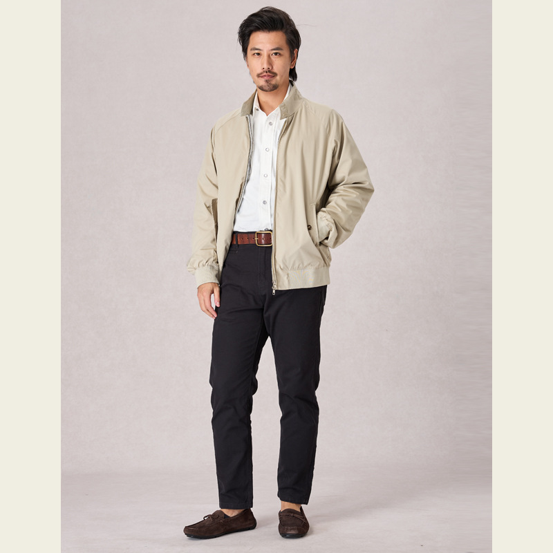 Męskie kurtki w jednolitym kol – Harrington Jacket recenzja i cena