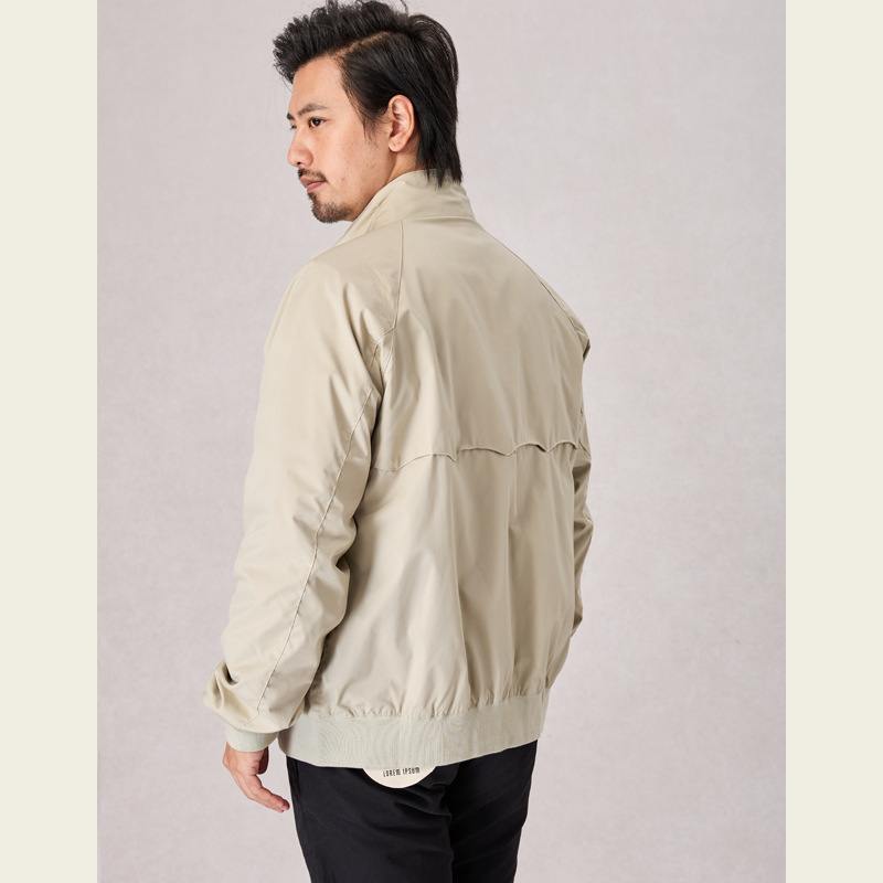 Męskie kurtki w jednolitym kol – Harrington Jacket recenzja i cena
