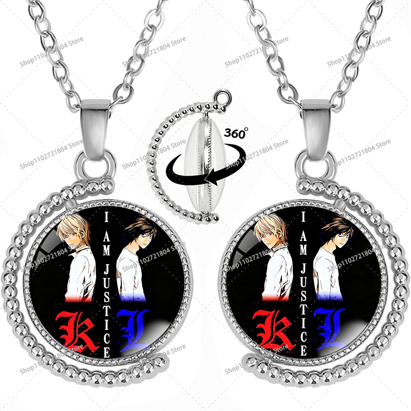 Naszyjnik obrotowy Death Note  – Men'S Fashion Looks recenzja i cena