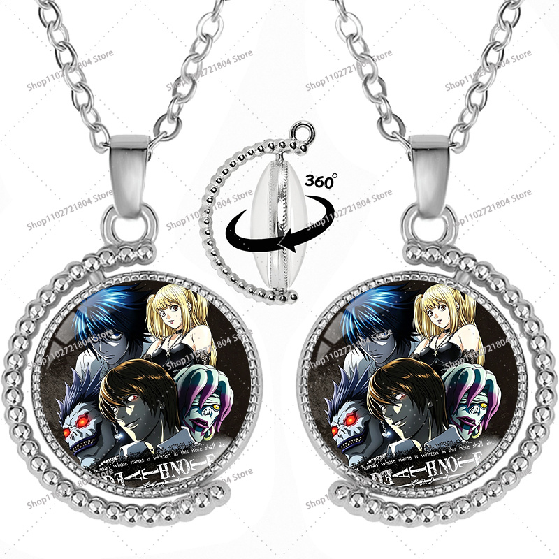 Naszyjnik obrotowy Death Note  – Men'S Fashion Looks recenzja i cena